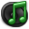 iTunes Green S Icon 32x32 png